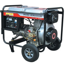 Gerador diesel portátil pequeno de 5kVA com CE / CIQ / Soncap / ISO